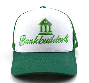 Green trucker hat