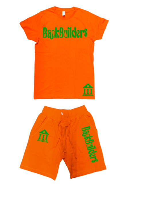 Orange Short Sets