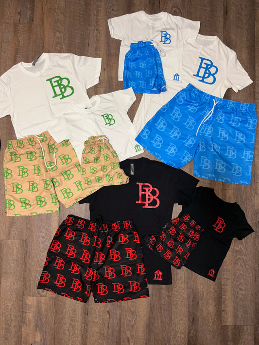 Monogram Short Sets