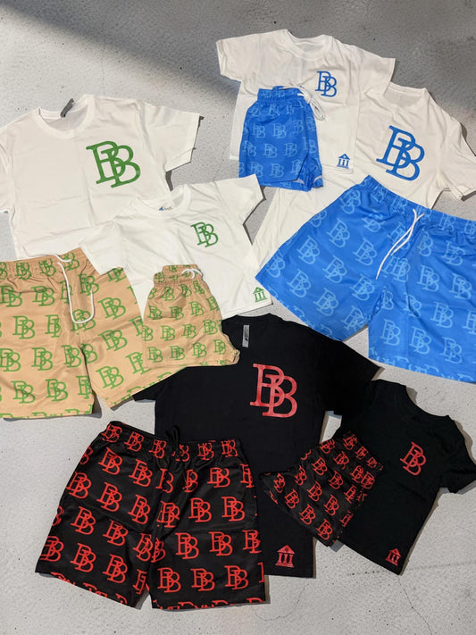 Monogram Short Sets